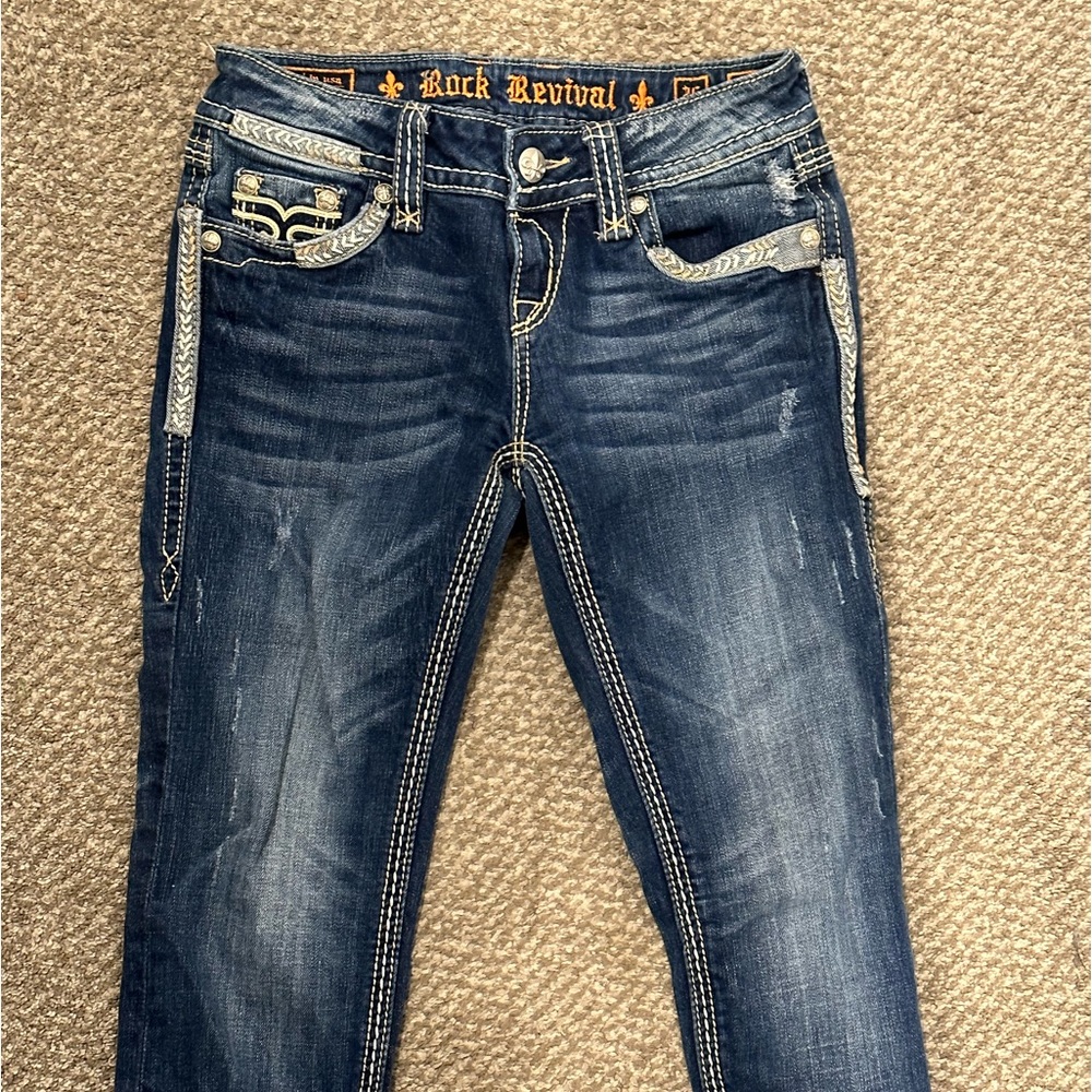 Womens rock revival capris size 26!